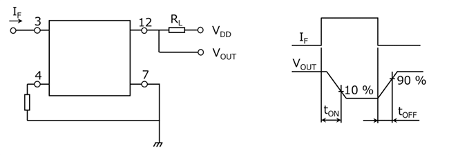 Mechanical Drawing - Toshiba TLX9161T AEC-Q101 Photocoupler/Photorelay